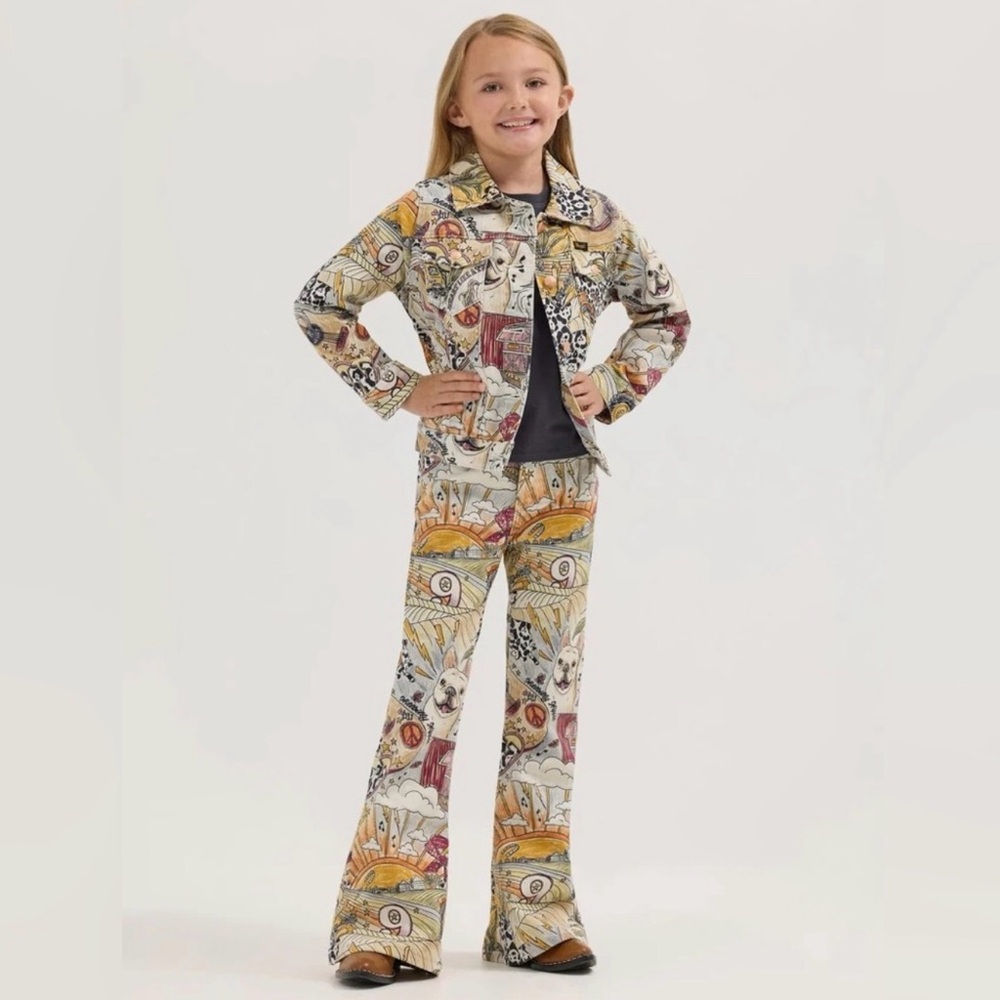 Wrangler Lainey Wilson, girls denim set